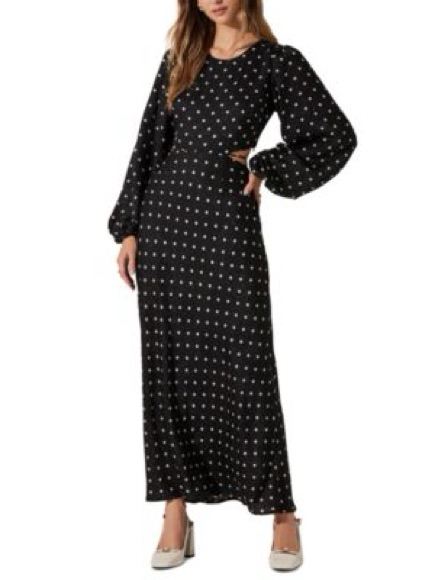Quinn Floral Maxi Cutout Dress